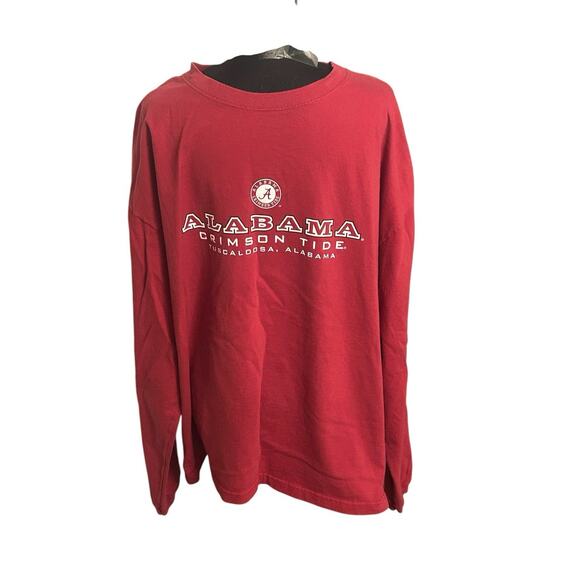 University of Alabama Crimson Tide 2XL Mens Long Sleeve T-Shirt NCAA - Picture 1 of 7